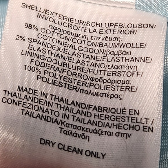 Brooks Brothers Womens Pastel Blue Belted Mid Length Trench Coat Lined 4 NWT - Picture 7 of 13